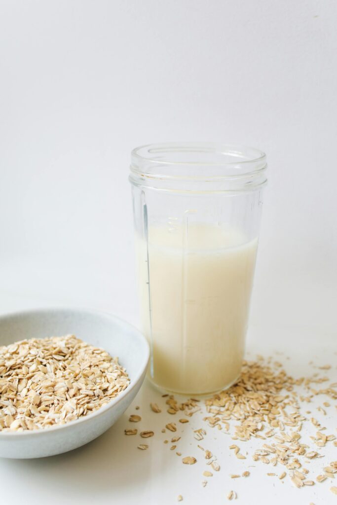 Home Made Oat Milk recipe. Quick and easy to make with just a few simple ingredients, and you know exactly what's in it. For a fraction f the cost of store bought.