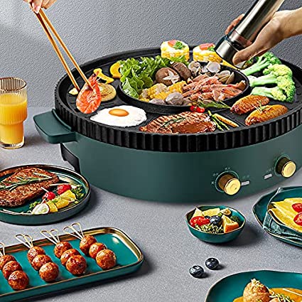 Electric Barbeque Hot Pot kitchen appliance from Amazon